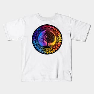 Seasons Mandala Kids T-Shirt